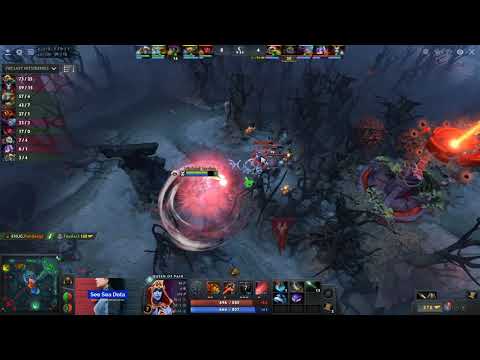 Arteezy Queen of Pain QOP 17 kills in 31min gg!!!