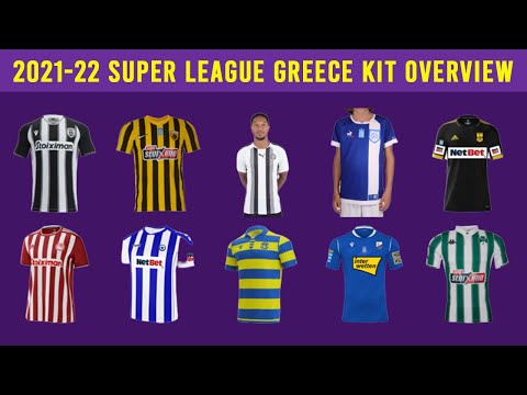 2021-22 Super League Greece Kit Overview