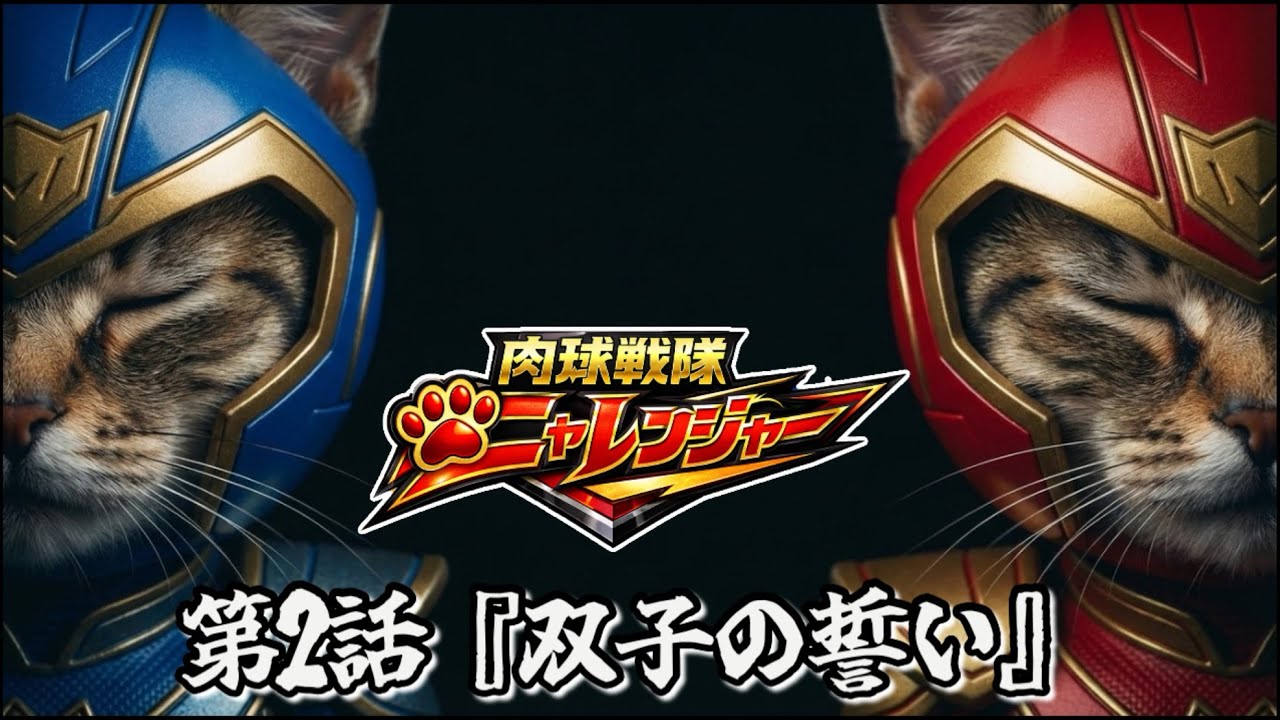 【MV】肉球戦隊ニャレンジャー第2話『双子の誓い』