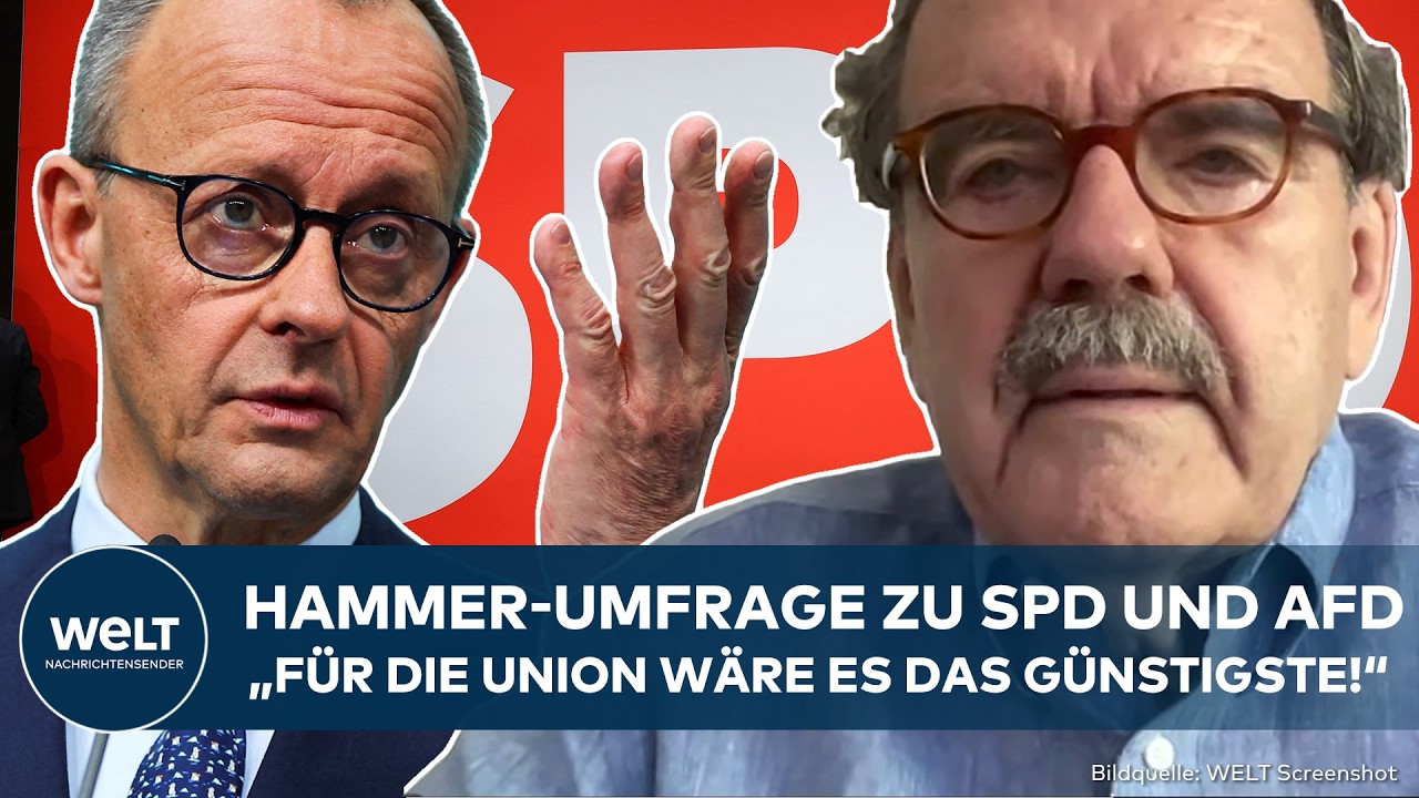 DEUTSCHLAND: Hammer-Umfrage! SPD im freien Fall! AfD führt weiter vor Union