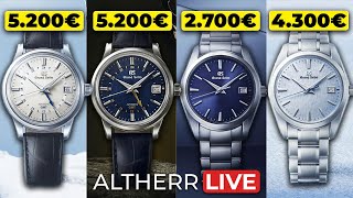 4 neue Preis-Leistungs-Kracher von Grand Seiko! | ALTHERR Live