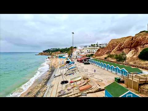 [4K] 🇵🇹 Olhos d'Água: A Portuguese Fishing Village in the Algarve
