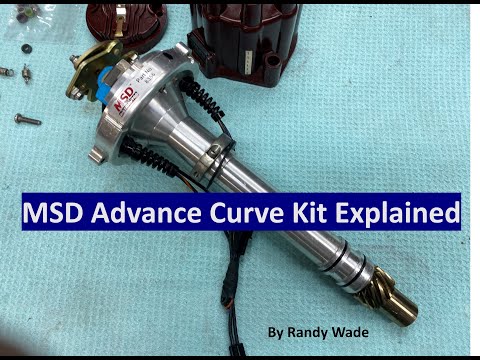 MSD Distributor Advance Curve Kit Explained