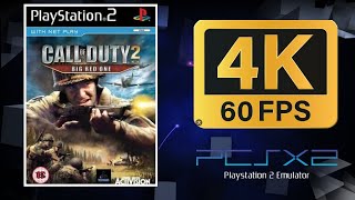 Call of Duty 2: Big Red One | PS2 (PCSX2) | 4K UHD