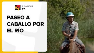 Paseo a caballo por el río en 'Un lugar para bañarme'
