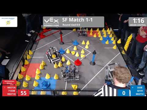 2017 Wildstang VEX Competition Match SF 1 1