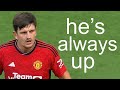 Harry Maguire just wants to be a striker...