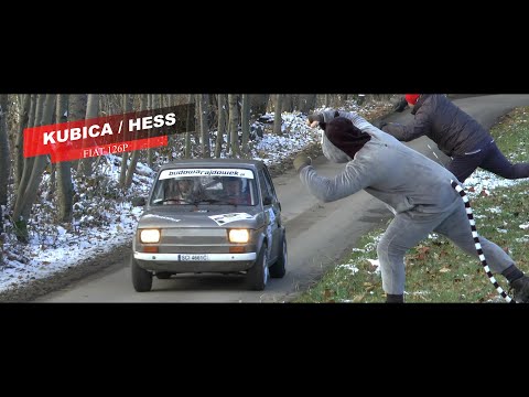 46 Rajd Cieszyńska Barbórka 2022 - Kubica / Hess - Fiat 126p
