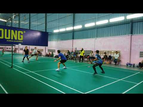 Badminton Terbuka Puchong Men's Double SemiPro - Ashraf Daniel / Faris Vs Rizal Misnan / M Hanafi