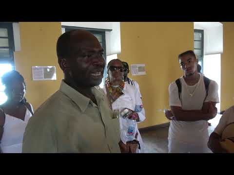 Palaver Hall at Cape Coast Holocaust Dungeons - Ghana May 2019 Tour