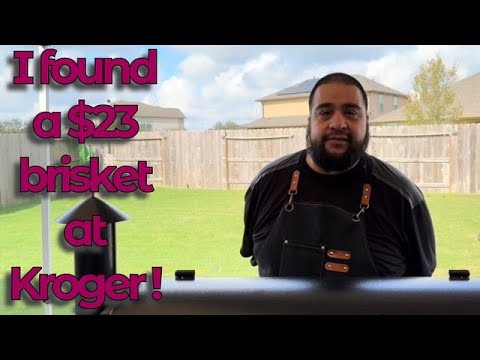 Kroger 1 99 Brisket
