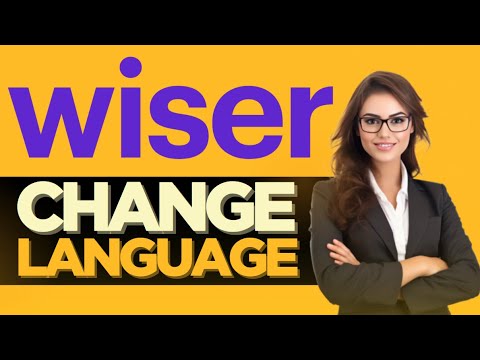 HOW TO CHANGE LANGUAGE ON THE WISER APP - BEST METHOD
