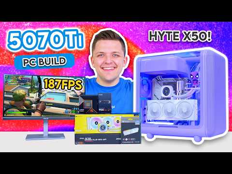Stunning 1440p & 4K Gaming PC Build 2026! 😍 [ft. HYTE X50 & RTX 5070 Ti]