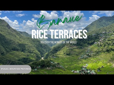 Os terraços de arroz de Banaue | Maravilha do mundo | Fatos interessantes | Viagem em família