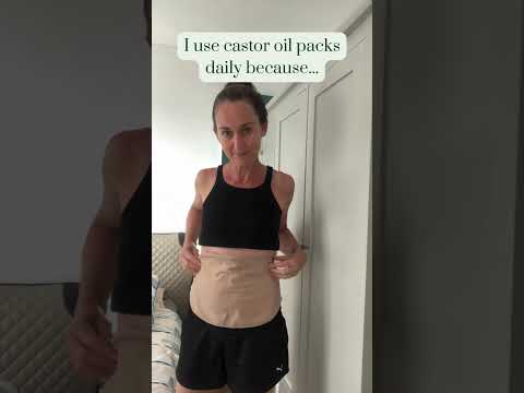 Why I Use Castor Oil Packs Every Day at 44 💛 | Castorvida #castoroilbenefits #midlifewoman