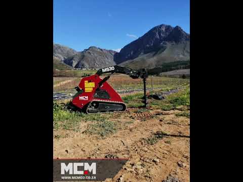 MCM MS30 with Auger Attachment