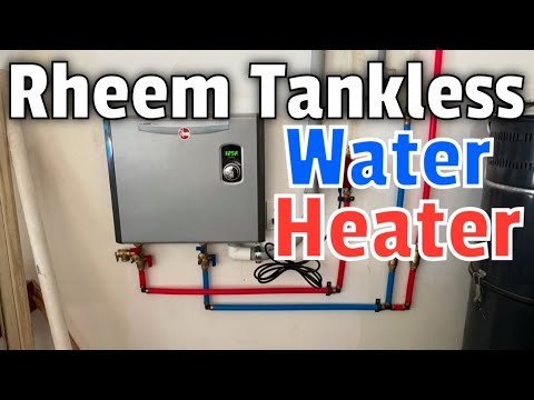 Rheem 36 KW Electric Tankless Water Heater Installation In Fort Myers, FL - Ultra Plumbing