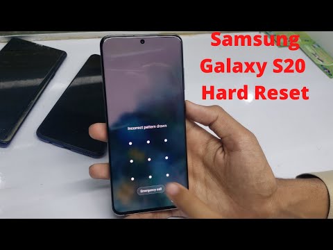How To Hard Reset Samsung Galaxy S20 5G S20+ S20 Unlock Pattern Lock  Pin Lock | S20 Forgot Password