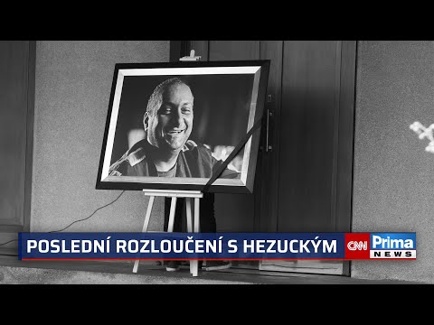 Poslední loučení s Hezuckým: Máme pouze čas. Jen nevíme, kolik, dojal přítomné Bouček