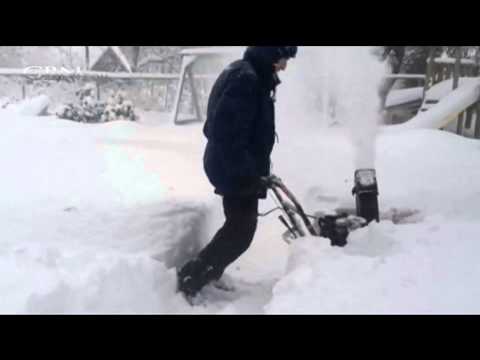 Boston Up to Its Eyeballs in Snow, More Ahead