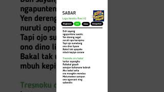 Download lagu Lirik Viral Tiktok. DJ Tresno Ora Bakal Luntur Cover Cewe Duh Sayang Ngamputene Saestu Sabar #viral mp3