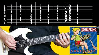 The Offspring - Why Don't You Get A Job?- How to play on Guitar (with Tabs)