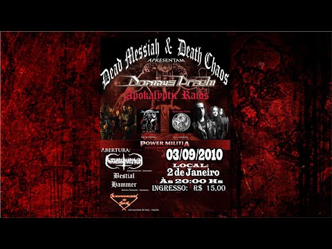 Apokalyptic Raids - Live in Jacobina - Bahia (03/09/2010) FULL SHOW