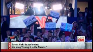 Taylor Hicks_Republican National Convention_Taking It 2 The Streets