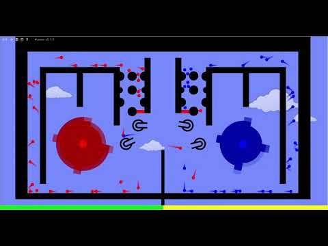 Destroy your Opponent's Core #2 | Algodoo Marble Race