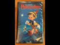 Opening Of Disney S Pinocchio Late 1985 Re Print VHS