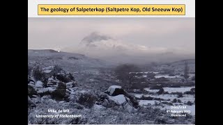 The Salpeterkop Volcano by Dr Mike de Wit
