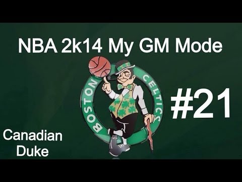 NBA2K14 All-Sim My Gm Mode - Boston Celtics #21 (PS4)