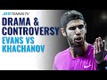 Dramatic Moments & Controversy: Dan Evans vs Karen Khachanov | Antwerp 2020 Highlights