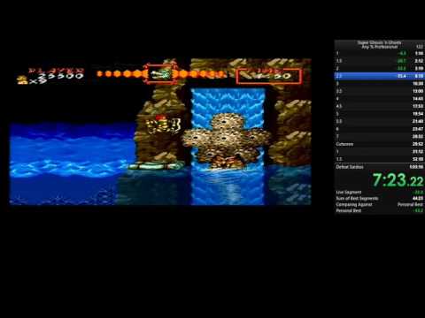 Super Ghouls 'n Ghosts PAL UK Record (Professional Difficulty) 59:20