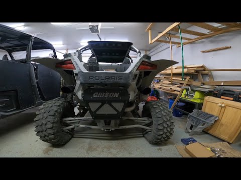 Gibson Exhaust install on RZR Pro