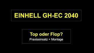 Einhell GH-EC 2040 Elektro-Kettensäge 230V Top oder Flop? Montage + Praxiseinsatz