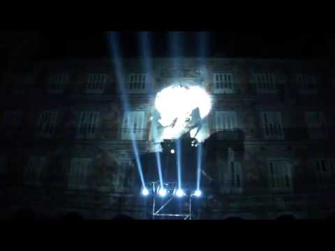 Madrid Plaza Mayor Vídeo Mapping 360 Finale