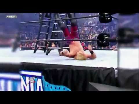 Edge wins the Money in the Bank Ladder Match at WrestleMania 21