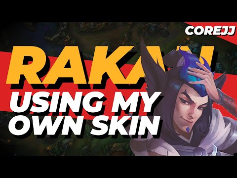 CoreJJ - Using My Own Skin - Samsung Galaxy Rakan (Korean SoloQ) | League of Legends