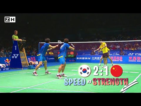SPEED & STRENGTH | Fu Hai Feng/Cai Yun vs LEE Yong Dae/JUNG Jae-sung | SUDIRMAN CUP 2011