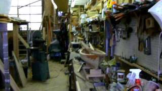 preview picture of video 'Ralph W. Stanley's Wooden Boats Shop - Southwest Harbor, ME - Part 1'