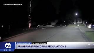 Sterling Heights pushes for local control over fireworks as complaints rise