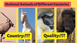 National Animals Of Different Countries Of World