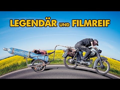 Cinematic top speed | The legendary Zündapp Combinette | Andi Feldmann