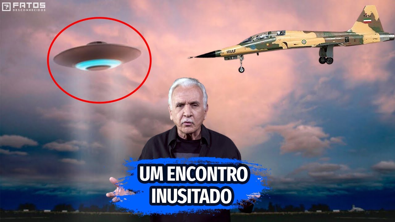 A noite em que pilotos iranianos interceptaram uma nave alienígena