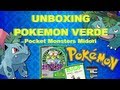 Unboxing Pokemon Verde - Pocket Monsters ...