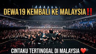 Download lagu DEWA19 RETURNS TO KUALA LUMPUR ‼️ WITH AL GHAZALI 🔥 DEWA 19 🫰 mp3