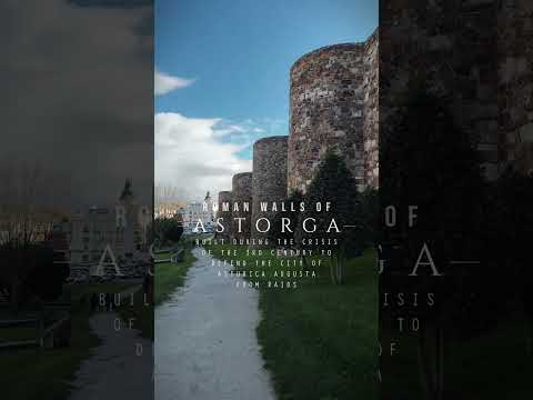 Roman Walls of Astorga #history #romanempire #spaintravel