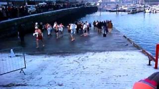 preview picture of video 'Christmas Day Charity Swim in Kinsale'