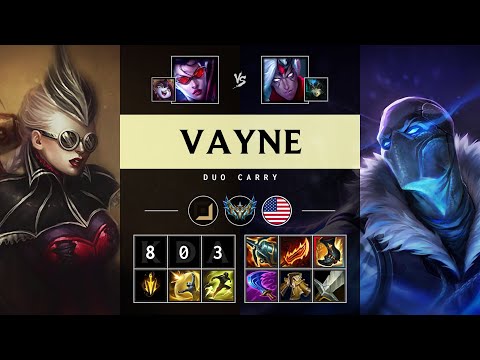 Vayne ADC vs Varus - NA Challenger Patch 25.14